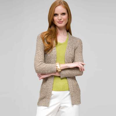 Open Front Cardigan