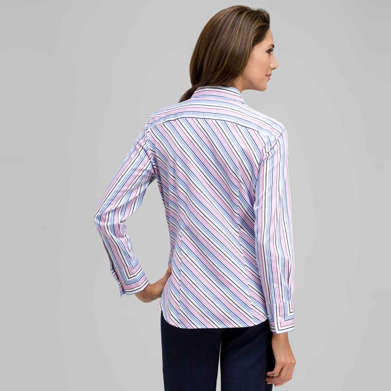 Striped Button Down, Lavender Multi, large image number 1